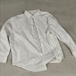 Classic White Men's Shirt